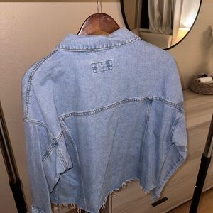 Denim Crop Jacket